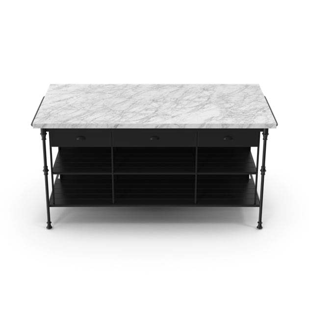 Kitchen Island Marble Top