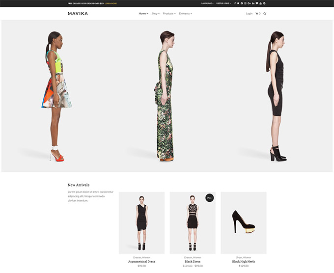 Mavika WooCommerce Theme