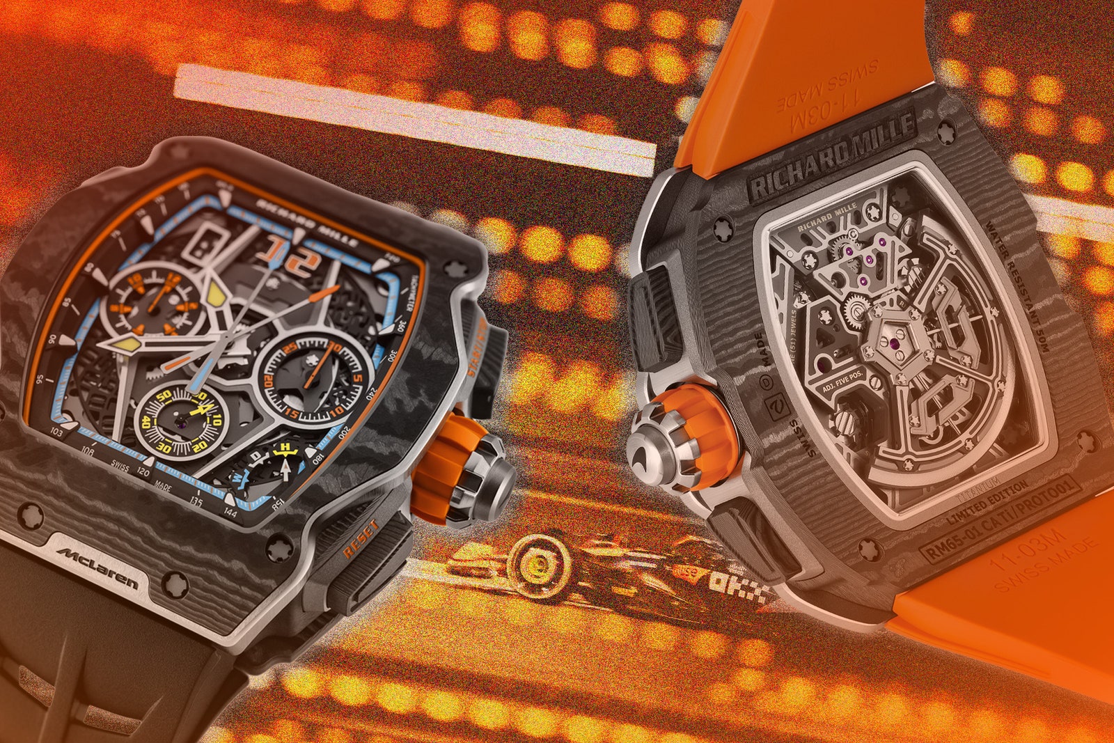 Richard Mille's New McLaren Watch Has a ‘Jump Start’ Button