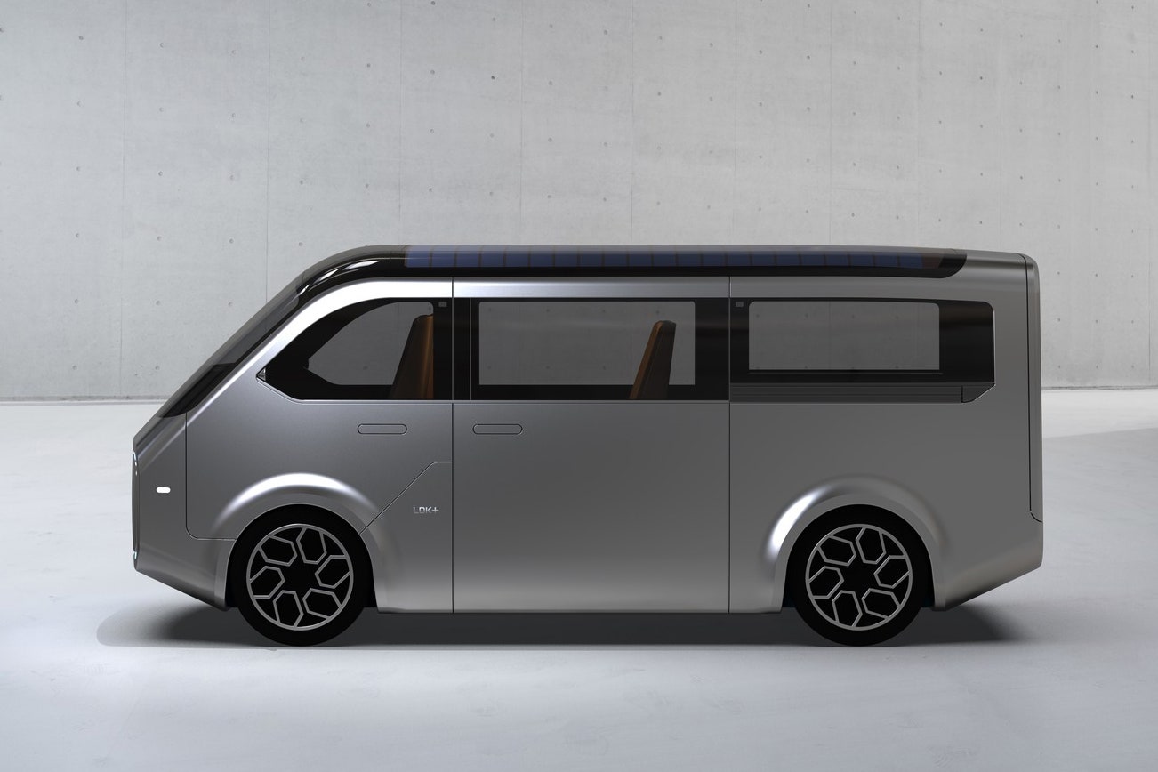 Sharp's EV Van Turns Into a Movie Theater When You Park