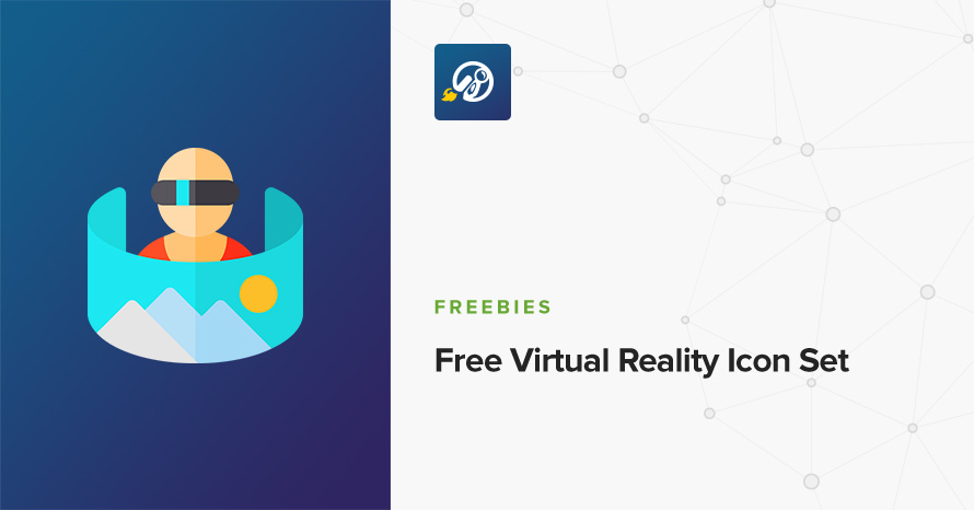 Free Virtual Reality Icon Set WordPress template