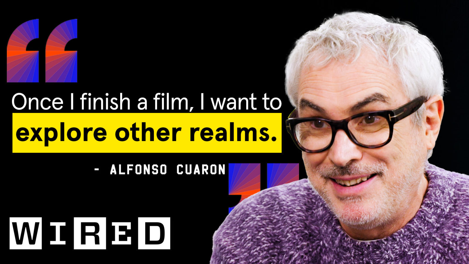 Alfonso Cuarón Examines The Language of Cinema & Television