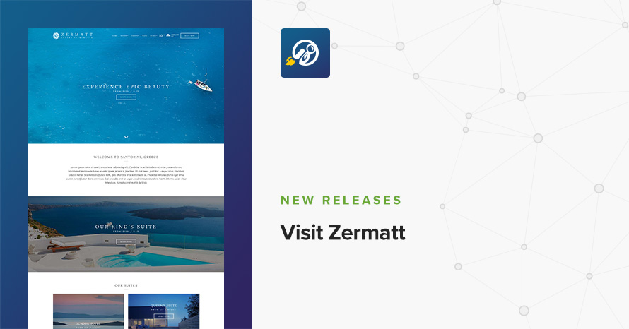 Visit Zermatt WordPress template